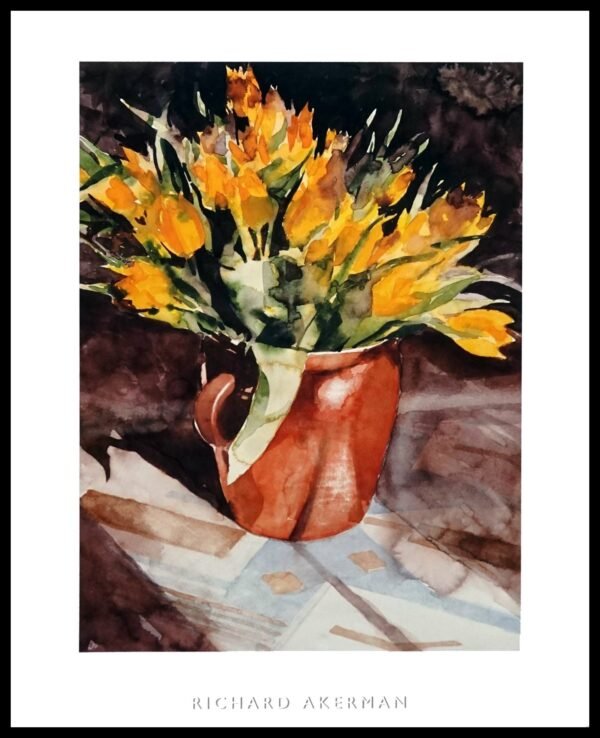 FR SPR534 Yellow Tulips